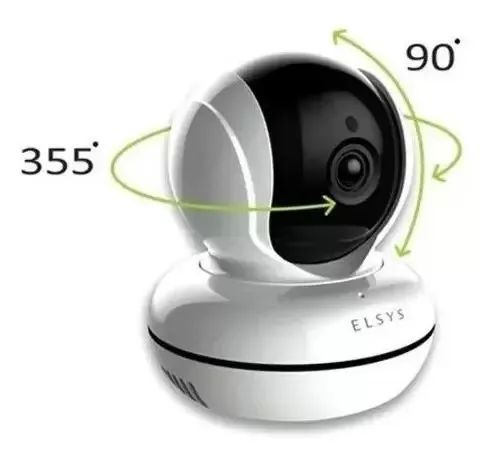 Câmera Inteligente Wifi Giratória Full HD Myra 360 ESC-WR5F Elsys - Foto 3