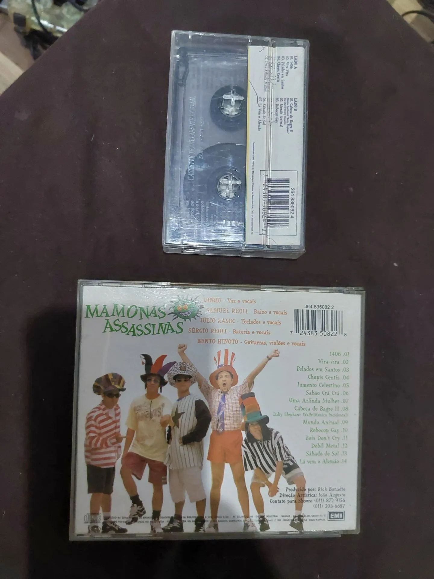 Mamonas assassinas CD e Fita Cassete. - Foto 4