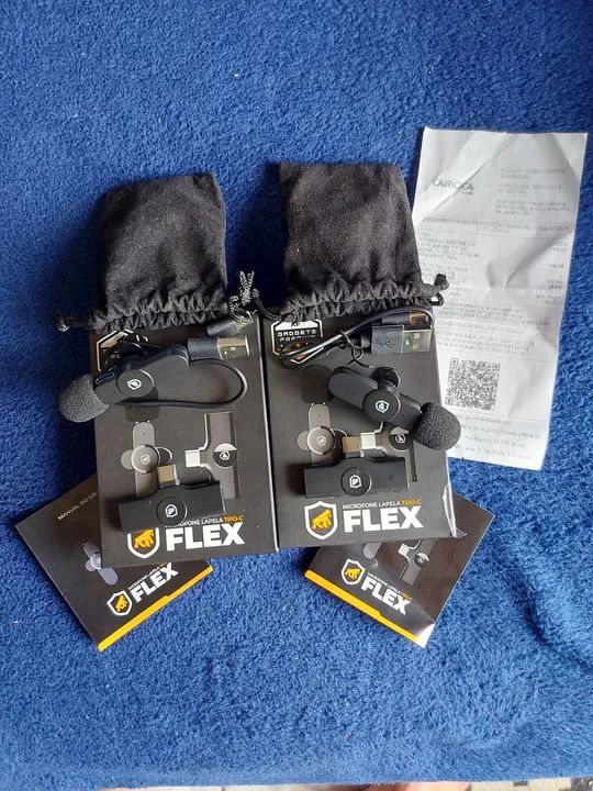 Microfone sem fio Lapela tipo C - Foto 2