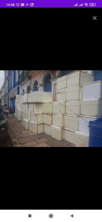 Caixa de Isopor para Embalar