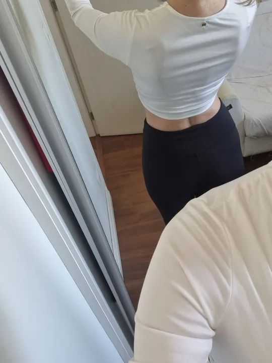 cropped novo off white, pp, forum, nunca usado - Foto 4