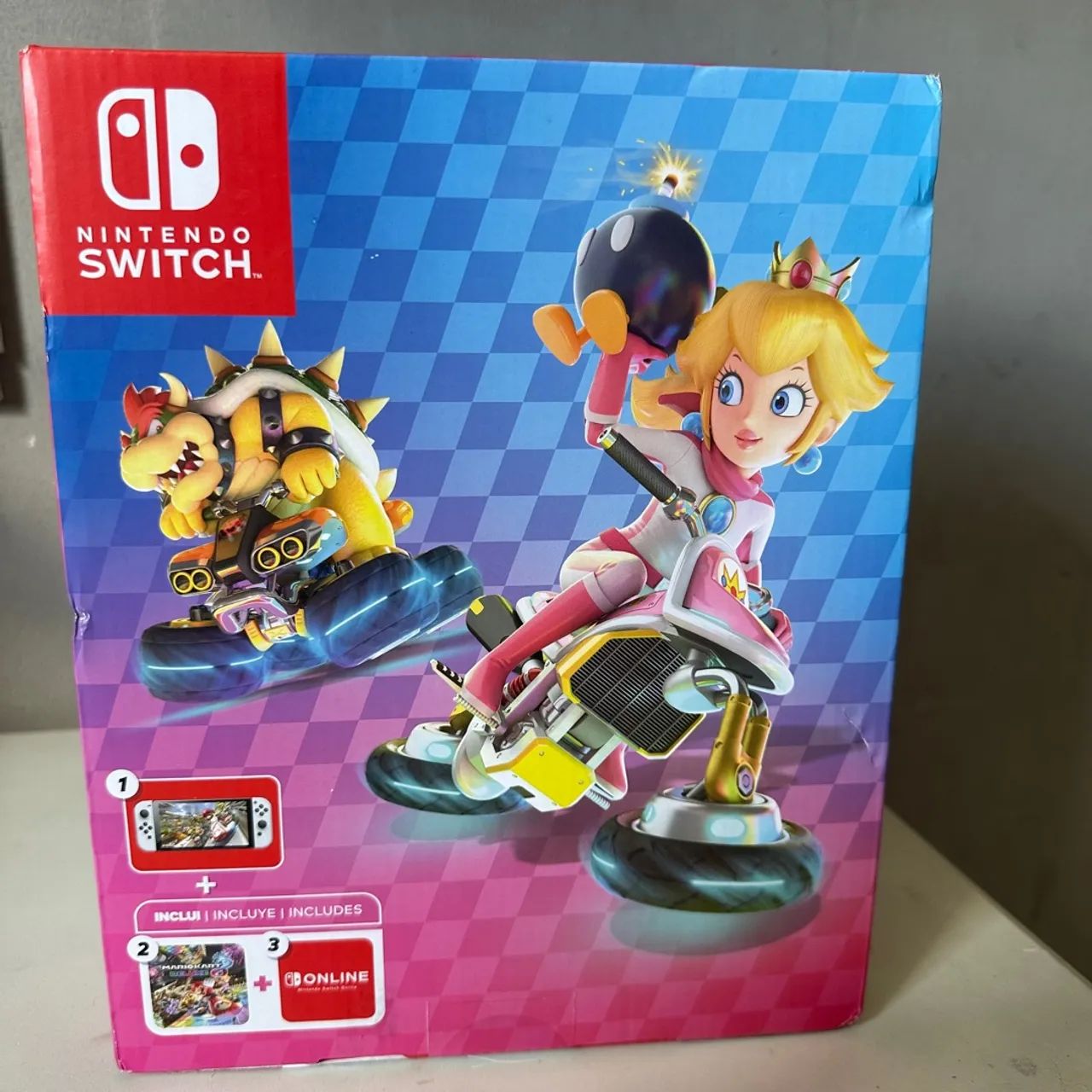 Nintendo Switch OLED + Mario Kart 8 Deluxe + 3 meses de Online LACRADO - Foto 4