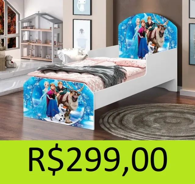 Cama infantil com Estampa divertida  - Foto 2