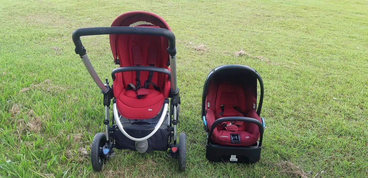 Carrinho de Bebê e Bebê Conforto com base veicular Maxi cosi - Foto 6