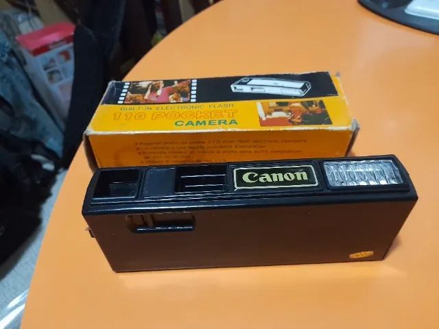 Câmera Canon 901, compacta, com flash eletrônico, sem teste, leia a descrição  - Foto 6