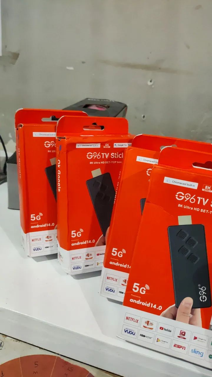 G96 TV Stick 8K Ultra HD - Android 14.0