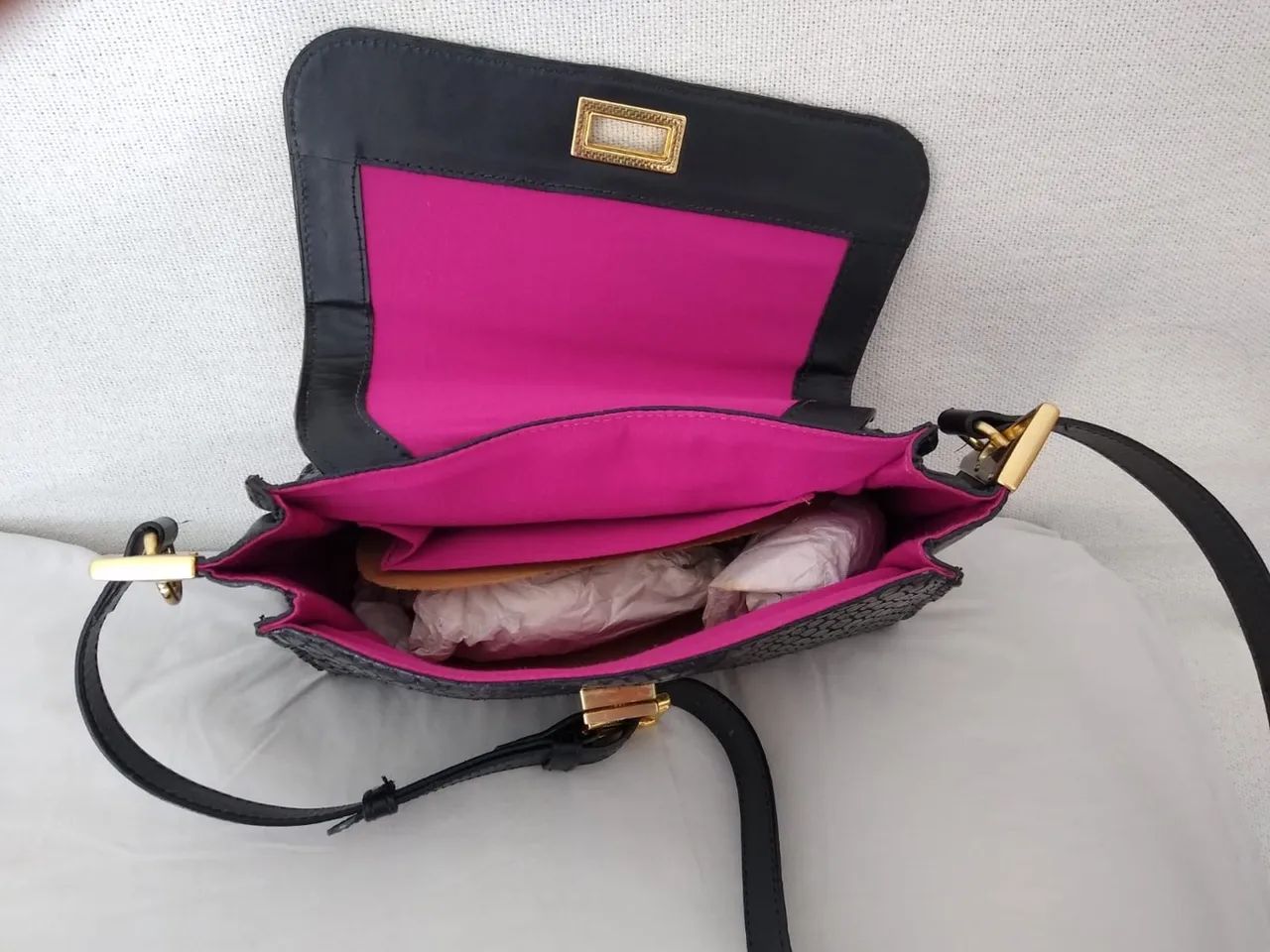 Bolsa dumond couro  - Foto 2