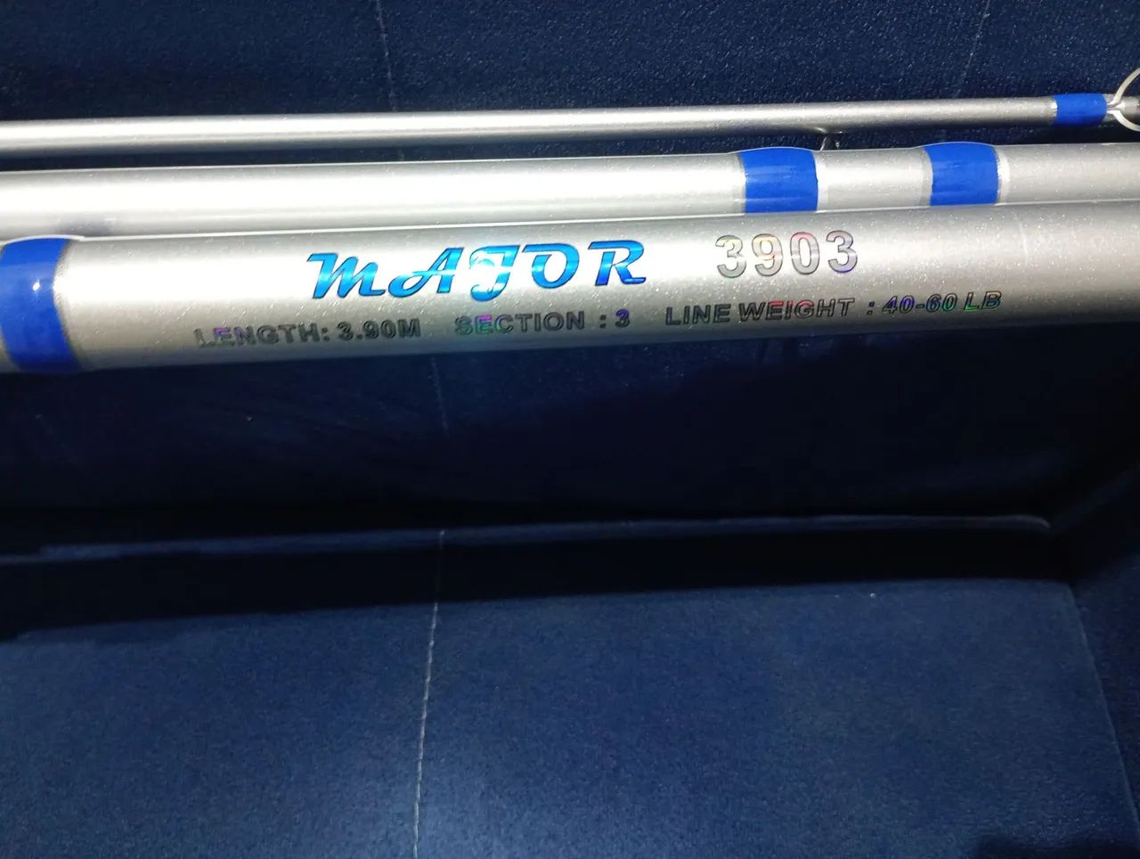 Vara de Pesca Nunca Usada com 3,90 mts - Foto 5