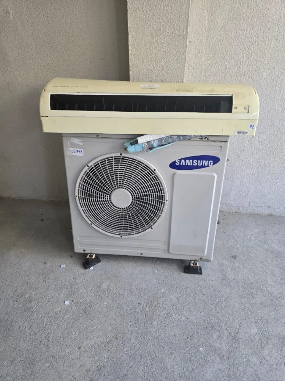 Evaporadora e Condensadora Samsung AQV24PSBTXXAZ Sem as Placas