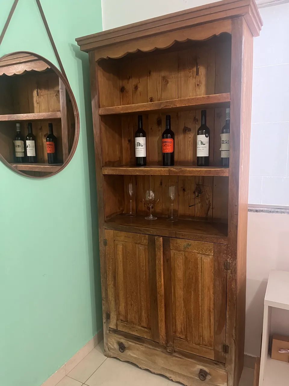 Estante rústica 