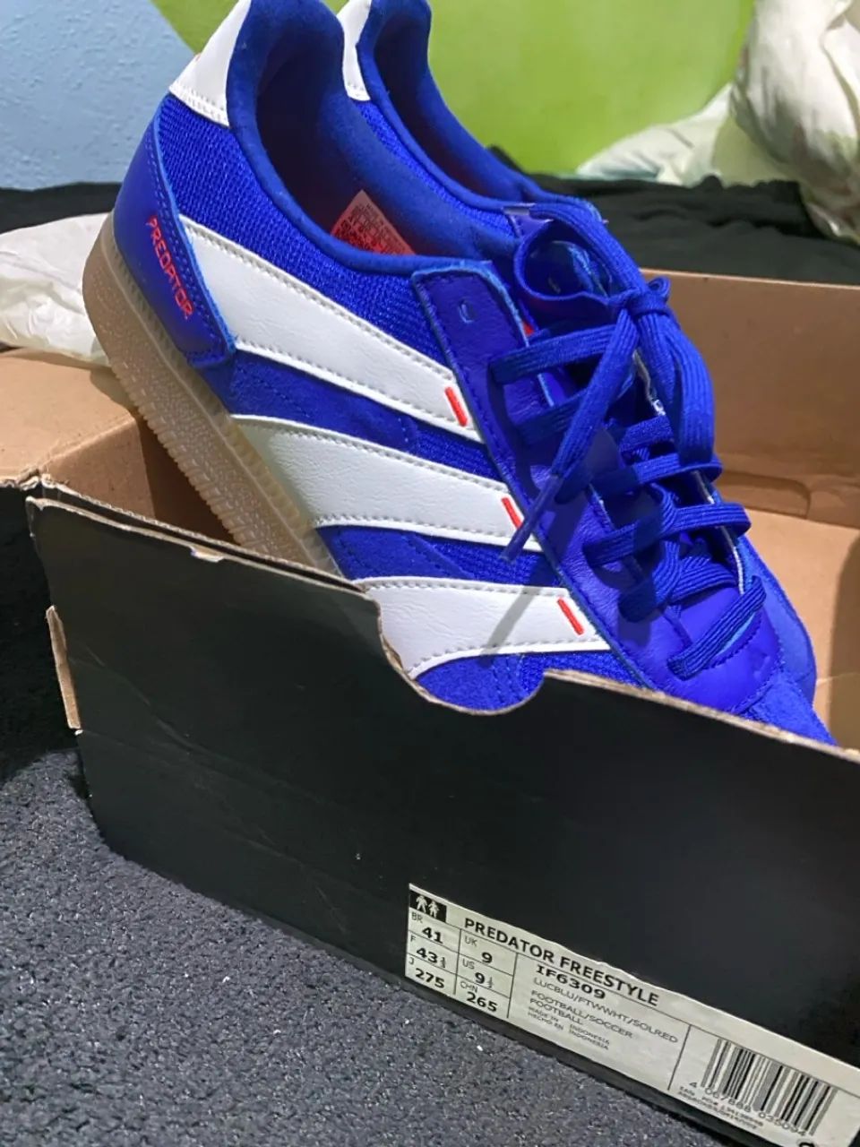 Tenis Chuteira Adidas Predator 41 Novo - Foto 3