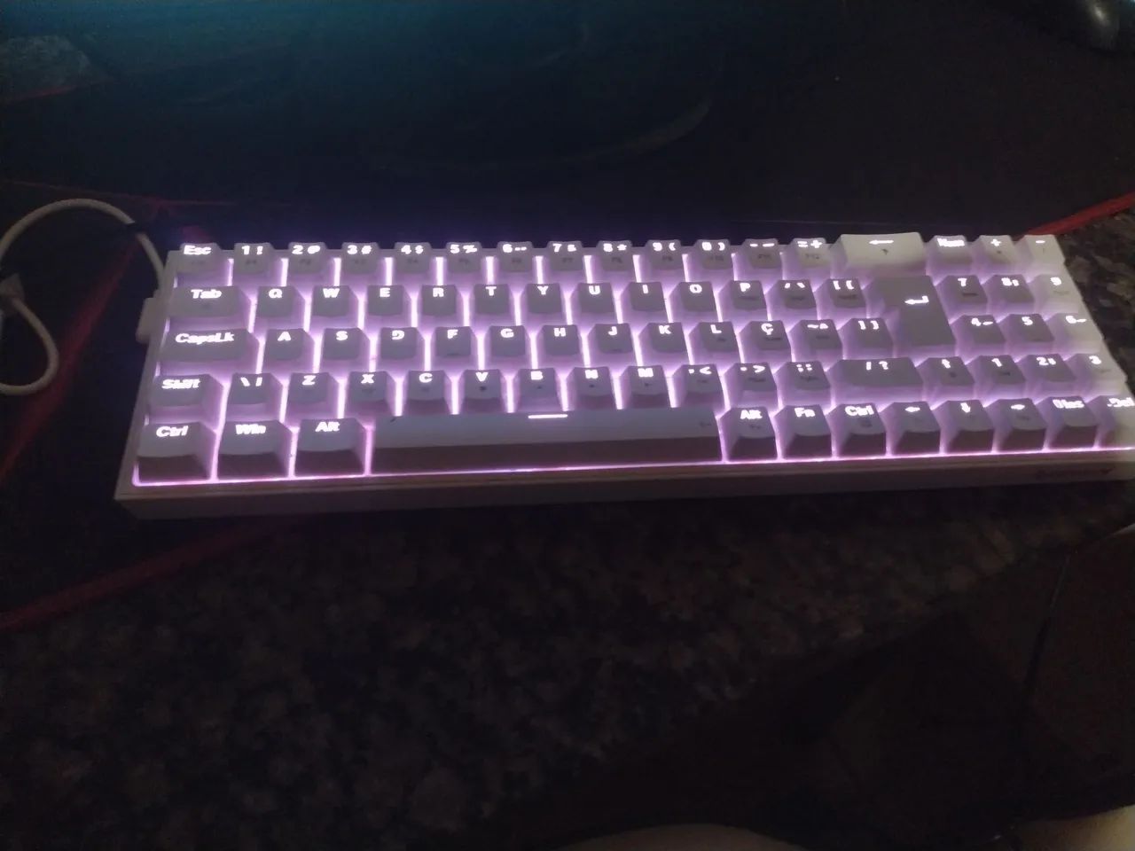 Teclado Mecânico Gamer REDRAGON POLLUX RGB
