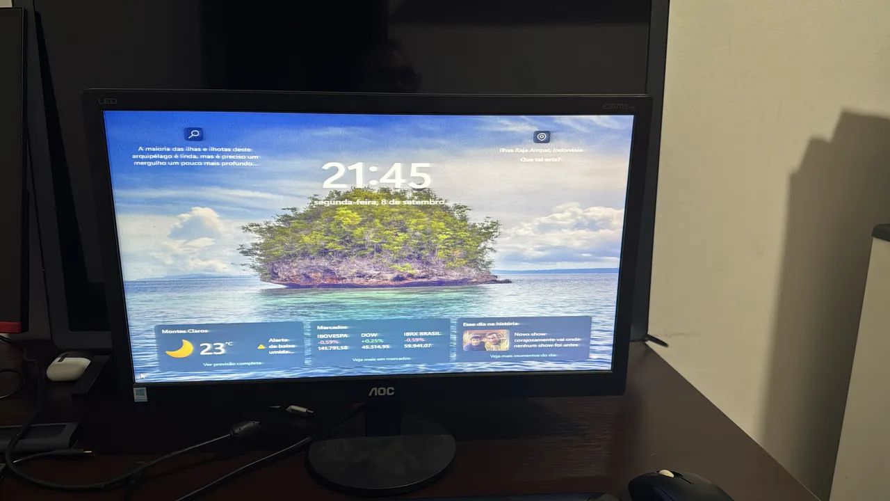 MONITOR LED 19.5´´ WIDESCREEN E2070SWNL - AOC - Foto 5
