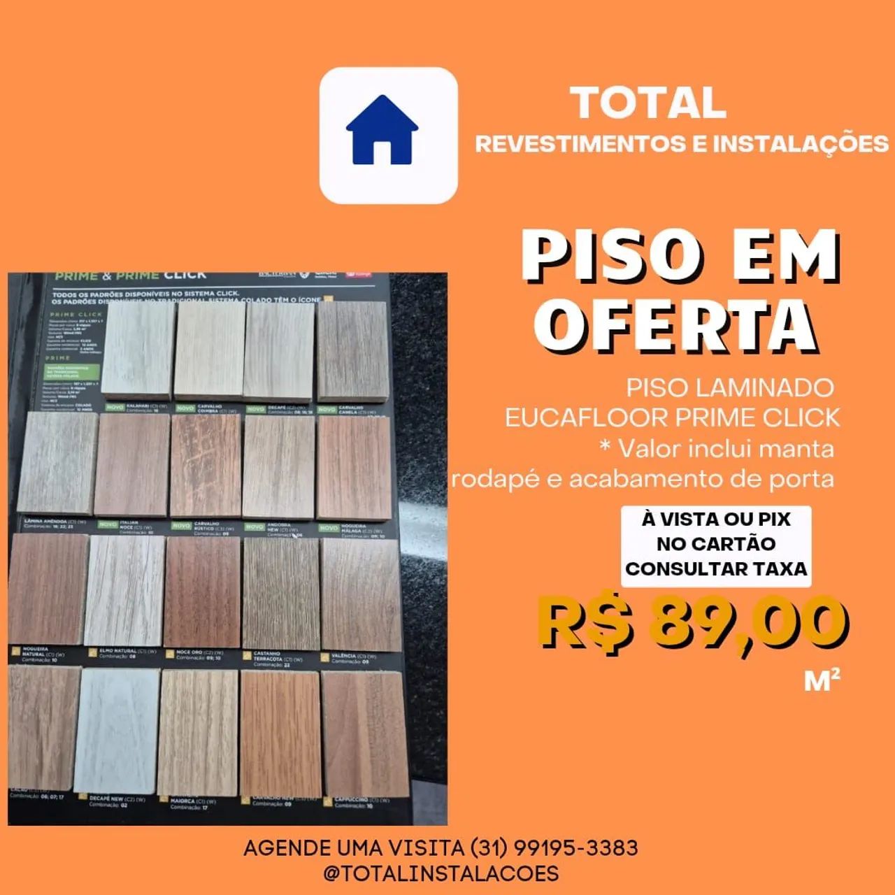 Piso Vinílico Ecomex - Oferta Imperdível - Foto 3