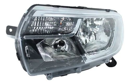 Farol Renault Sandero Logan 2020 2021 2022 2023 Com Led - Foto 3