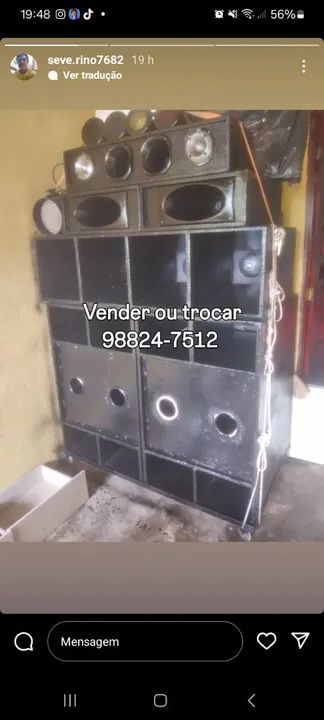 Caixa de Som para Carro - *