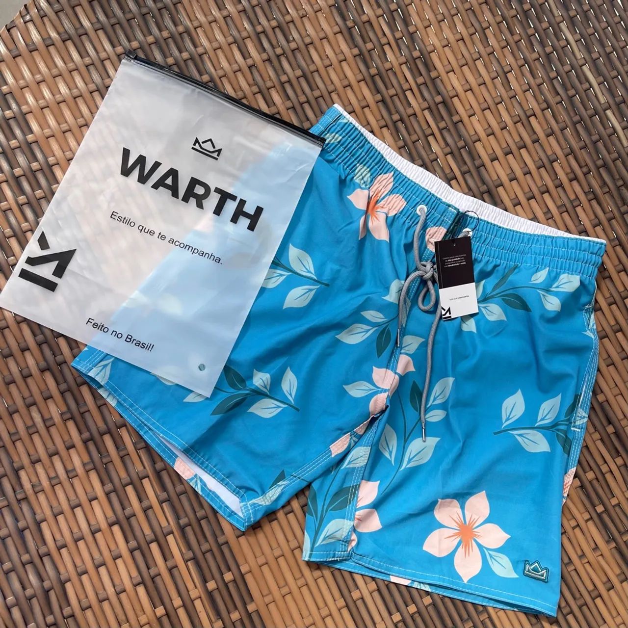 Short Warth Impermeável Masculino - Desempenho e Estilo - Atacado  - Foto 3