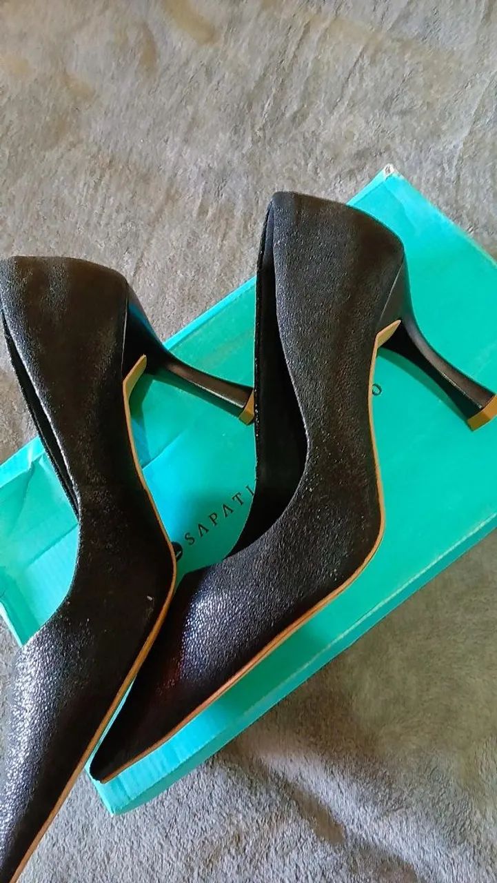 Salto sapatinho de luxo a pronta entrega  - Foto 2