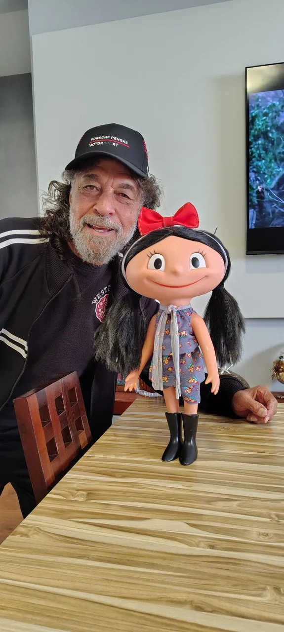 Boneca Luna antiga