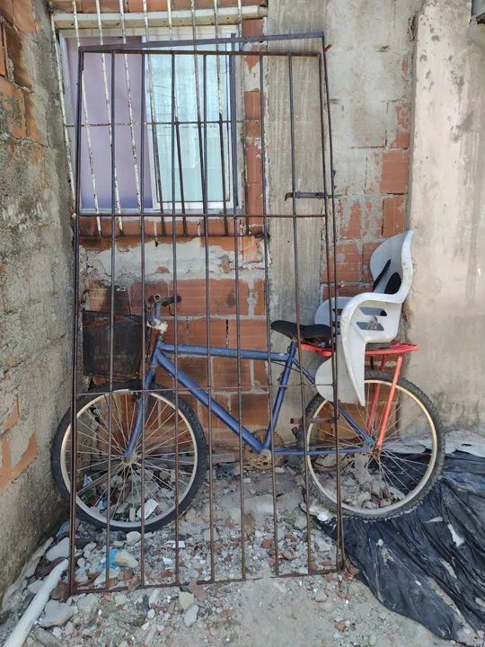 Grade de proteção em ferro para janela