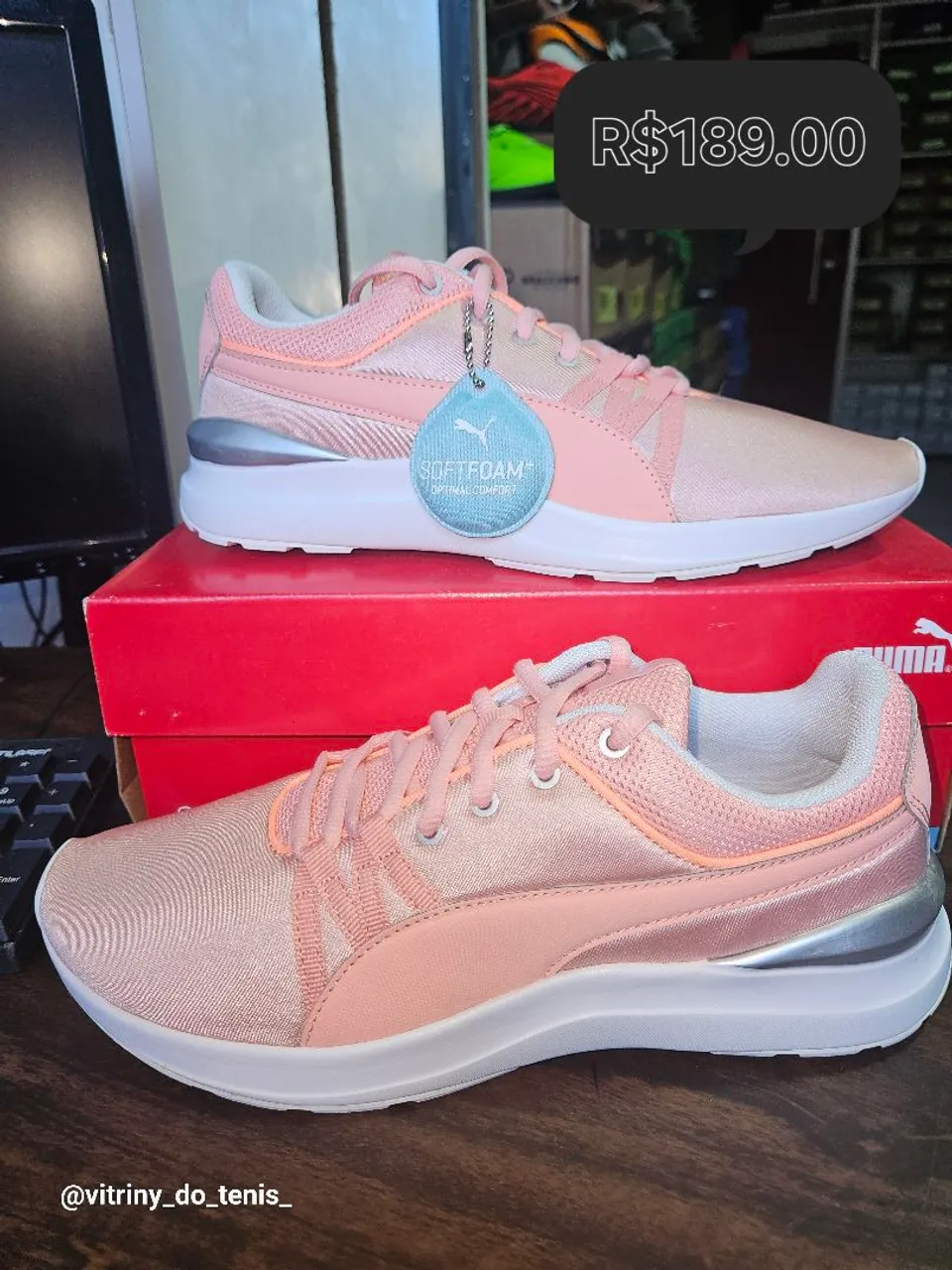 Tênis Puma Feminino Adele Rosa-numeração 37 e 38