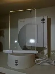 Placa De recados Iluminada 