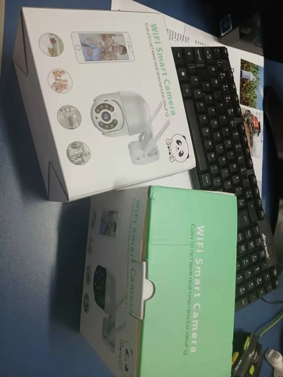 Câmera Segurança Wi-Fi - Smart Camera Mini ABQ-A8 Externa - Foto 2