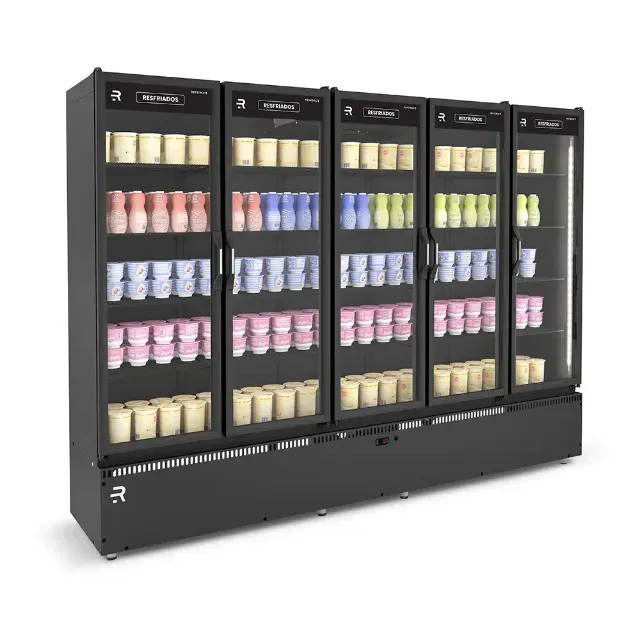 Expositor 5 Portas Refrigerado - Refrimate