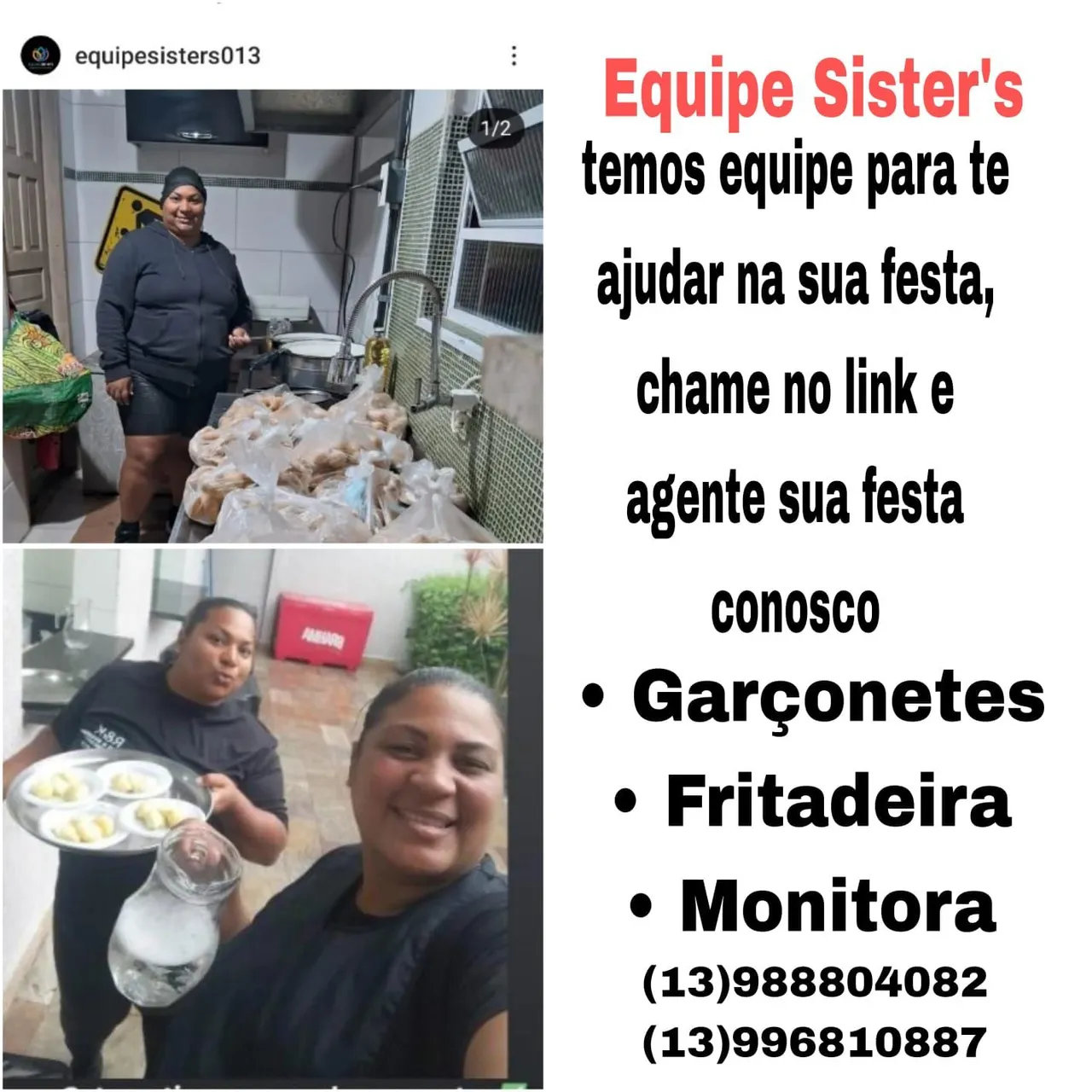 GARÇONETES & FRITADEIRAS