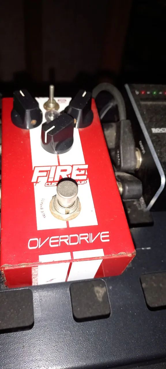 Pedal de Overdrive Fire