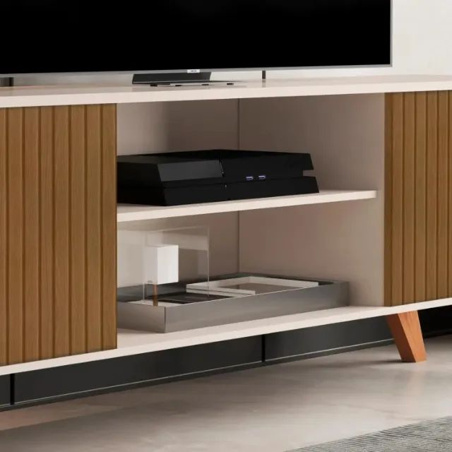 Rack com Prateleiras 2 Portas Helena - SUPER OFERTA! - Foto 2