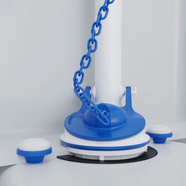 Tampa (Obturador) Para Mecanismo de Saída Reparo Caixa Acoplada - (BLUKIT - Ref.340210) - Foto 2