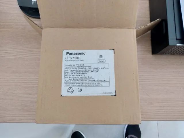 Telefone Panasonic Kx-t7701 Preto - Foto 2