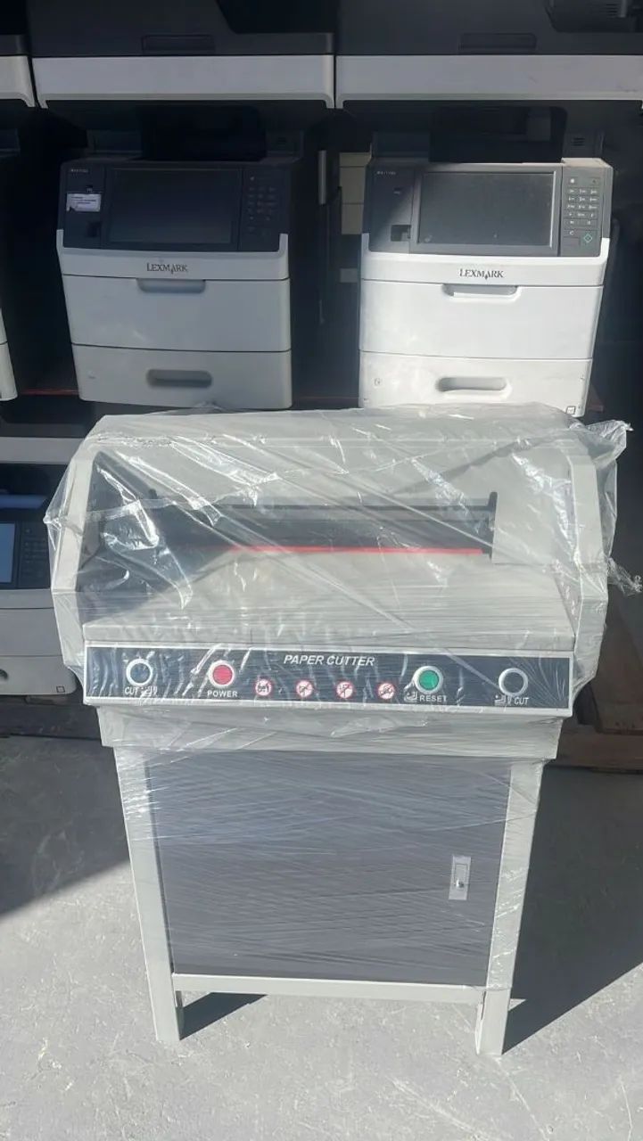 Guilhotina Elétrica Nova 45cm de boca - Foto 3