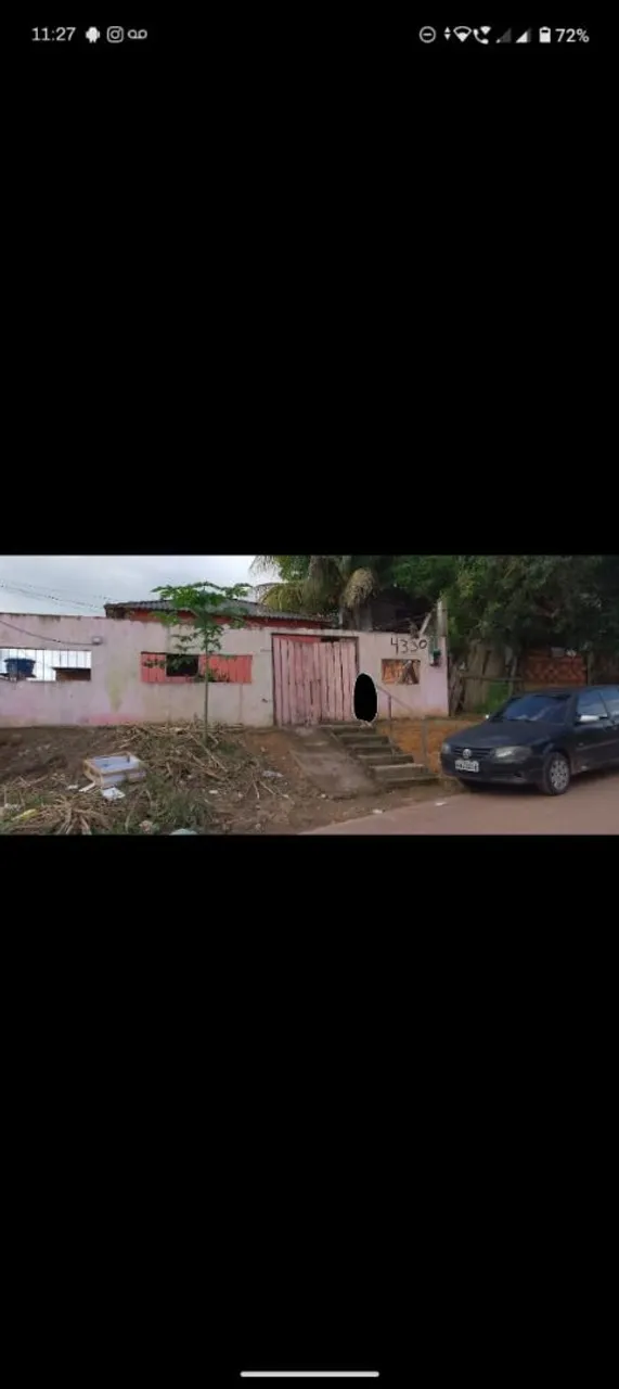 Vendo ou troco duas casas no mesmo terreno