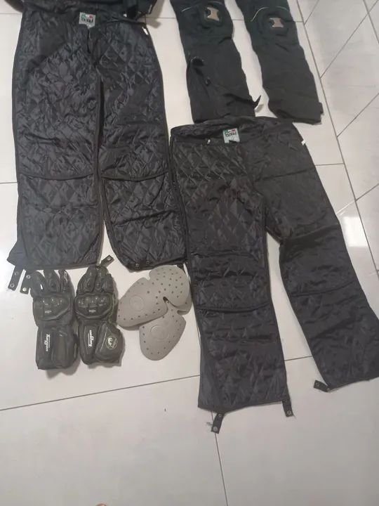 Conjunto de Motociclista - Jaqueta, Calça e luva - Foto 5