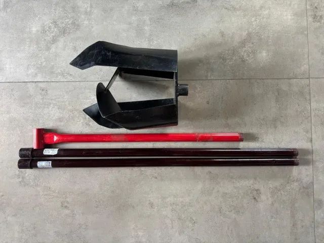 Cavadeira Trado 12 Pol 30cm + 2 Extensores 1m