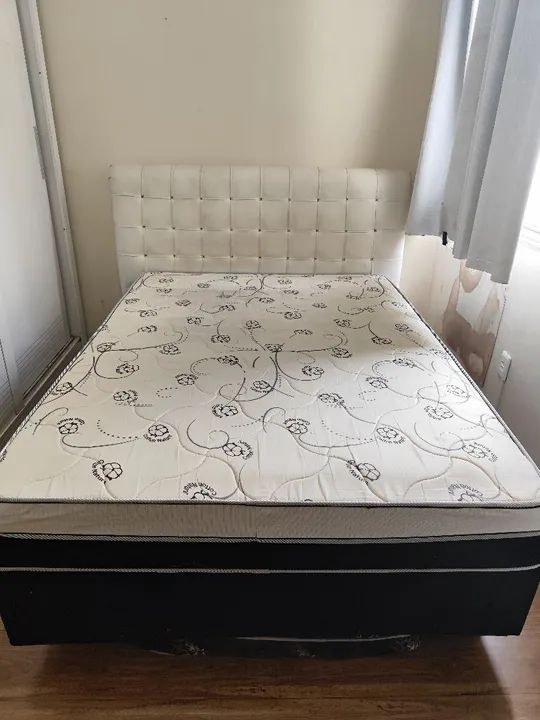 Cama Box Casal com Cabeceira - Foto 4