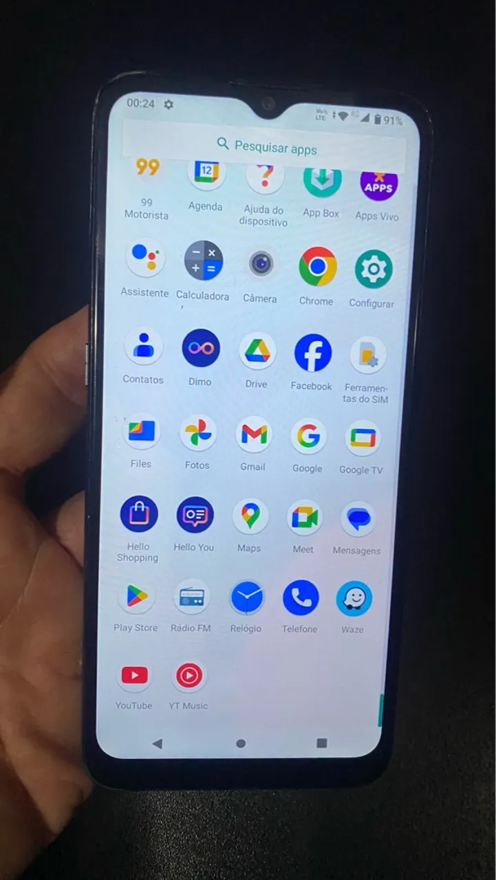 Moto E 7 em bom estado