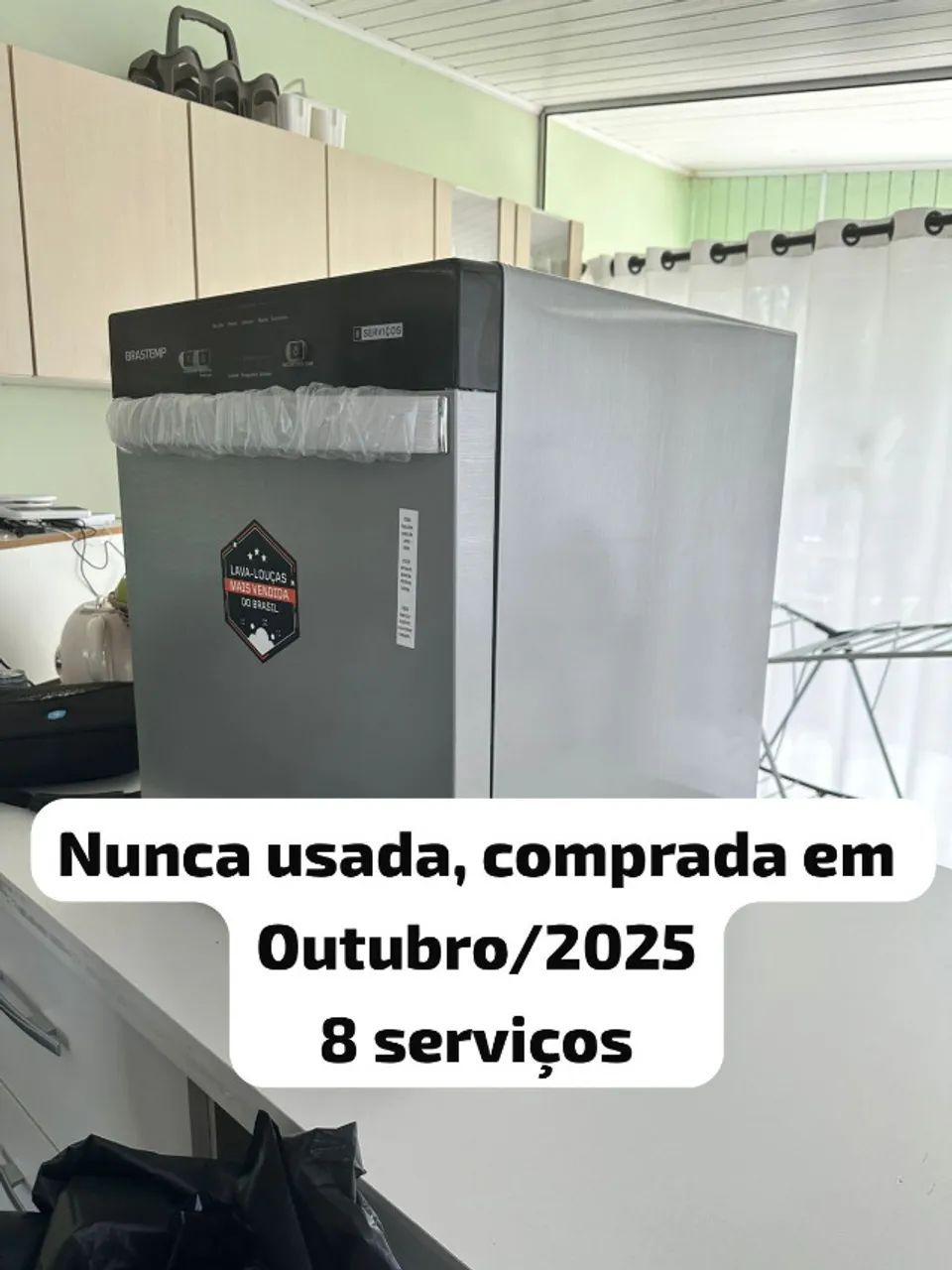 Lava-Louças Brastemp BLF08BS 8 Serviços nova sem uso
