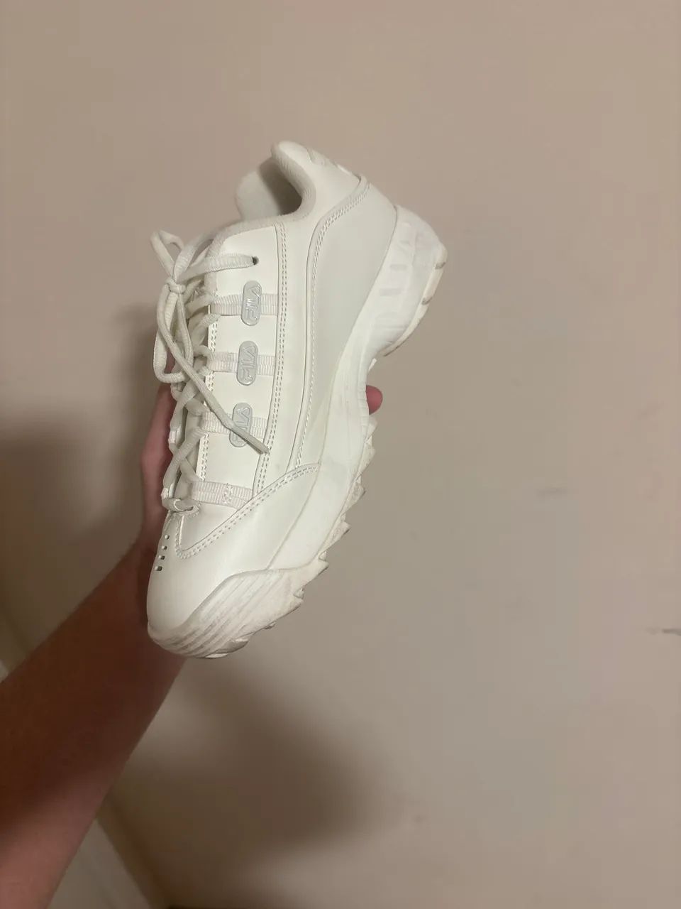 Tênis Fila branco - Foto 4