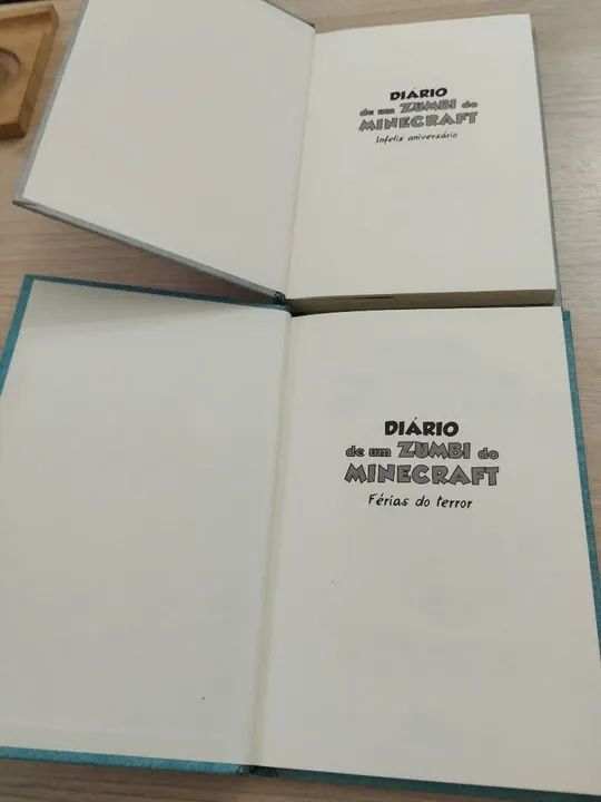 Diário de um Zumbi do Minecraft (2 livros) excelente estado  - Foto 5