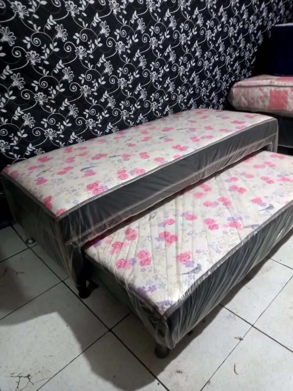 Cama Box Solteiro com Cama Auxiliar bicama a partir de  - Foto 4