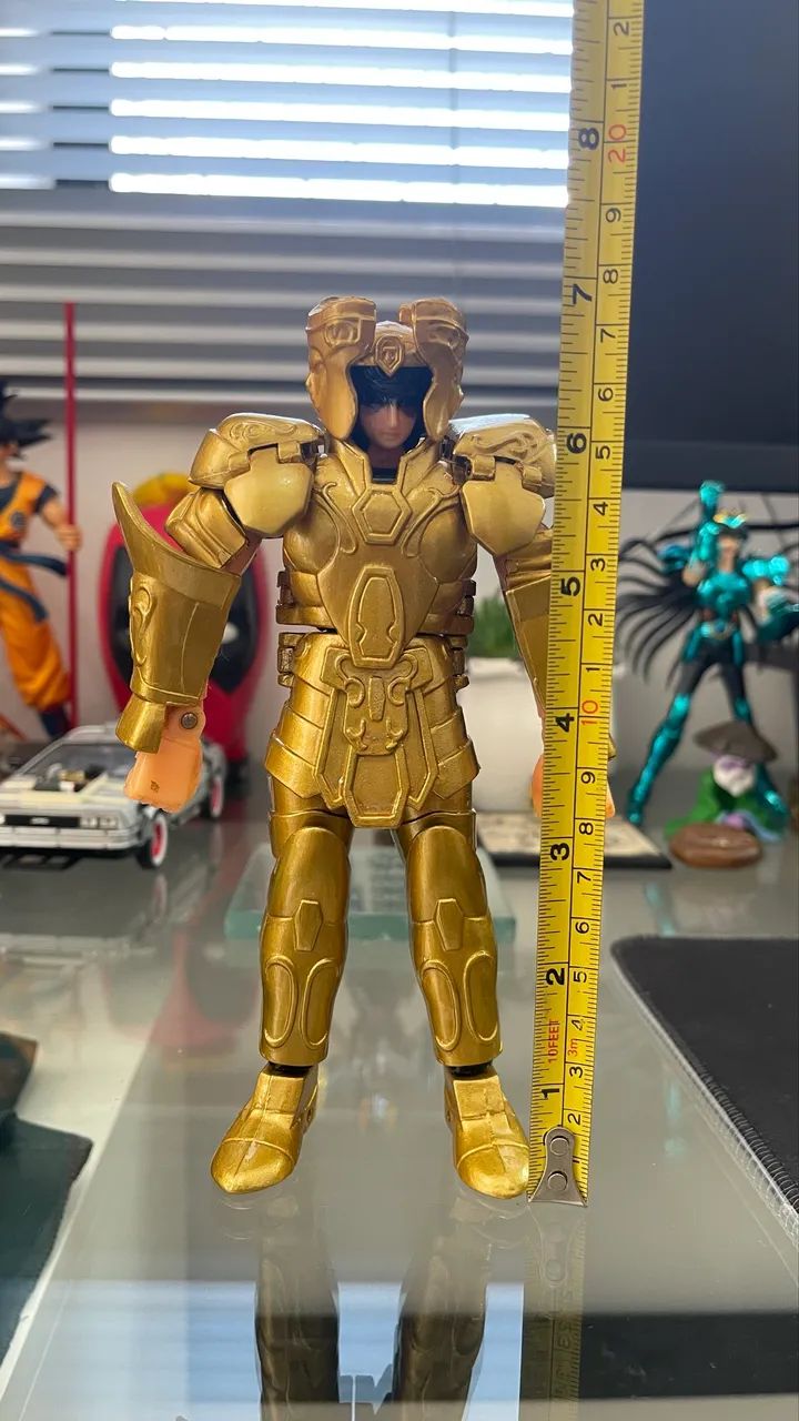 18 cm - Cavaleiros do Zodíaco - Saga de Gêmeos action figure RARO - Foto 2