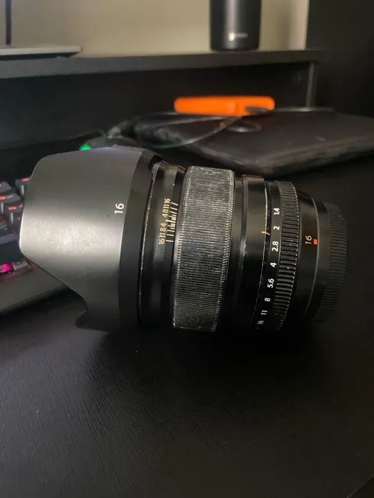 Lente Fujifilm 16mm 1.4 