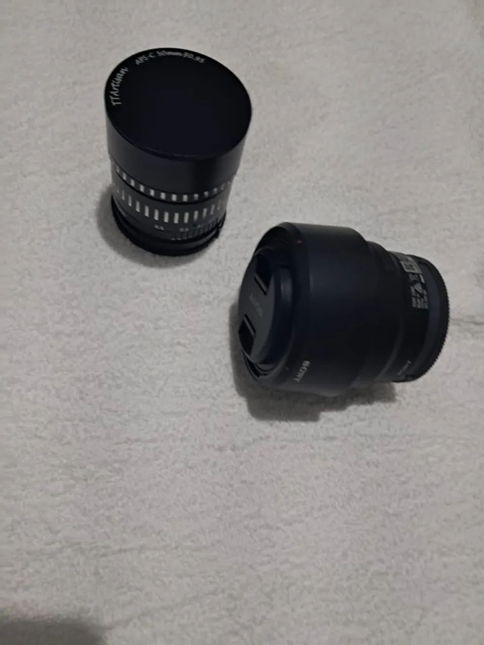 Lente Sony 50mm f/1.8 e TTArtisan M 50mm F0.95 ASPH E mount - Foto 5