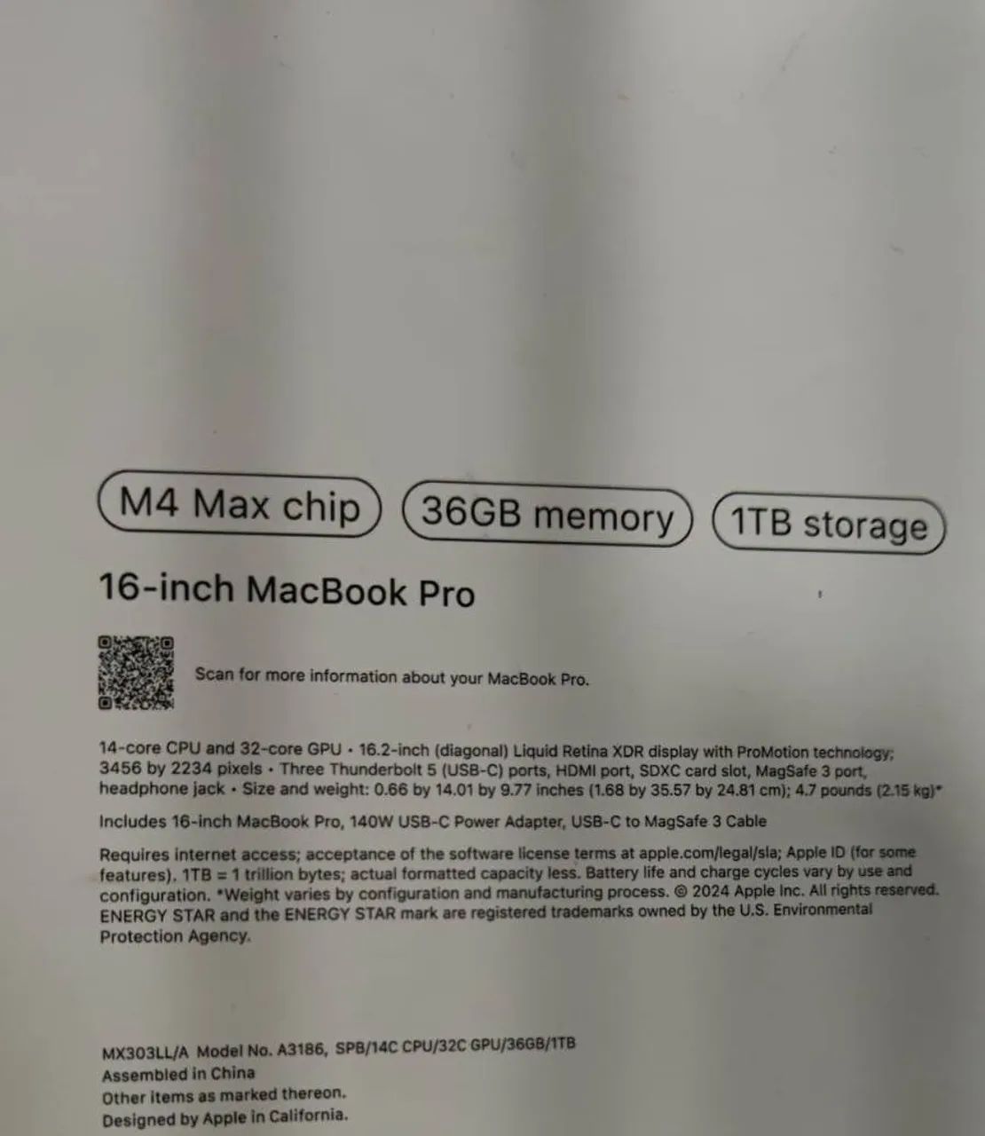 MacBook Pro Chip M4 Max - Foto 2