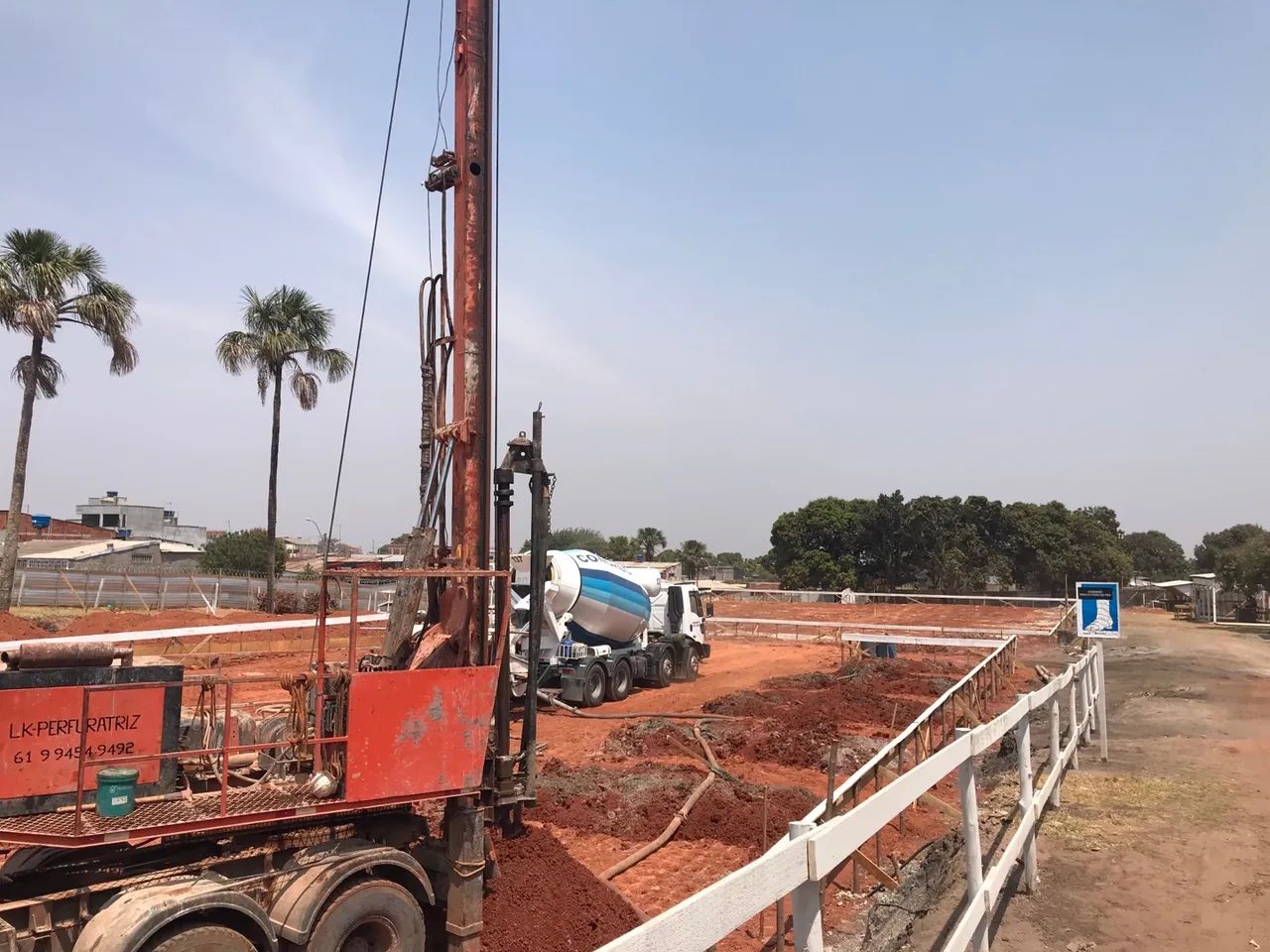 Sondagem de Solo SPT, Hélice Continua, Caminhão trado, Perfuratriz, PC escavadeira. - Foto 3