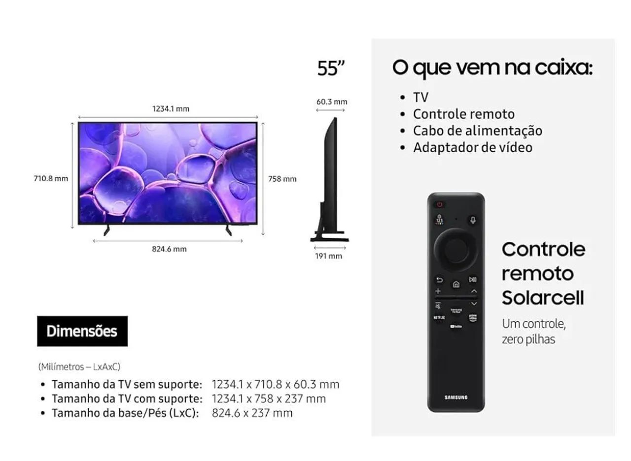 Tv Samsung 55 polegadas 4k422080303219363843