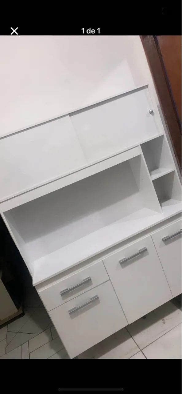 Armário de Cozinha Branco Novo